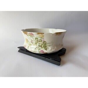 D & C Limoges (R Delinieres + Co) France, 1890s rare 7"‎ serving bowl